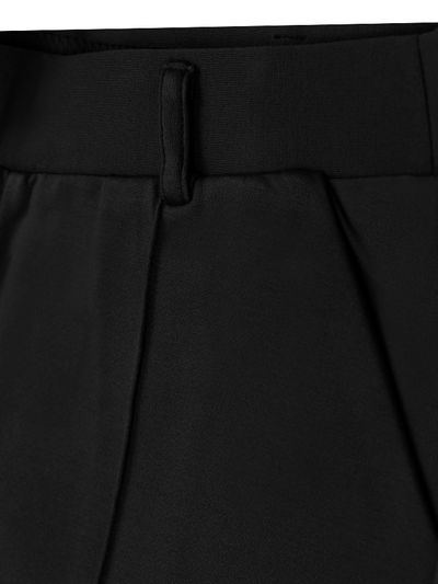 Solid Black Parallel Flexible Women Jeggings